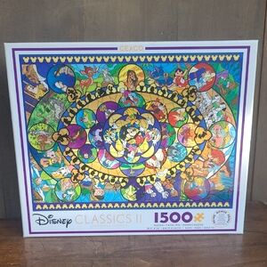 EUC Ceaco Disney Classics II 1500 Piece Puzzle